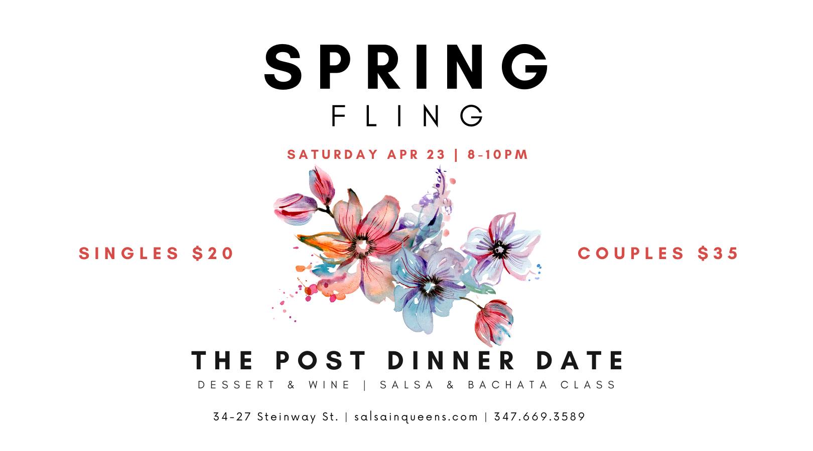 Spring Fling - The Post Dinner Date