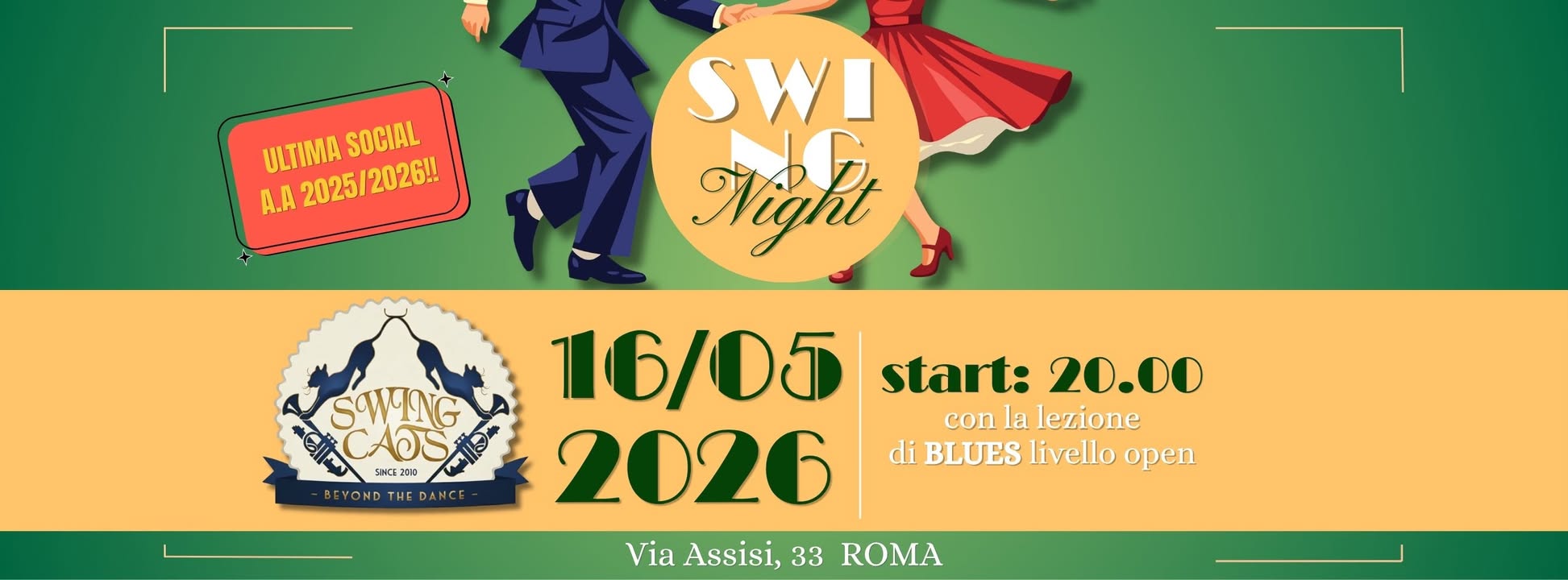 โจ SWING CATS NIGHT โจ