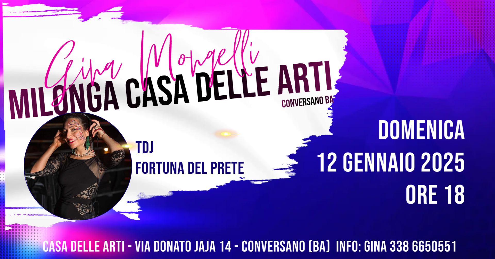 MILONGA CASA DELLE ARTI di domenica!