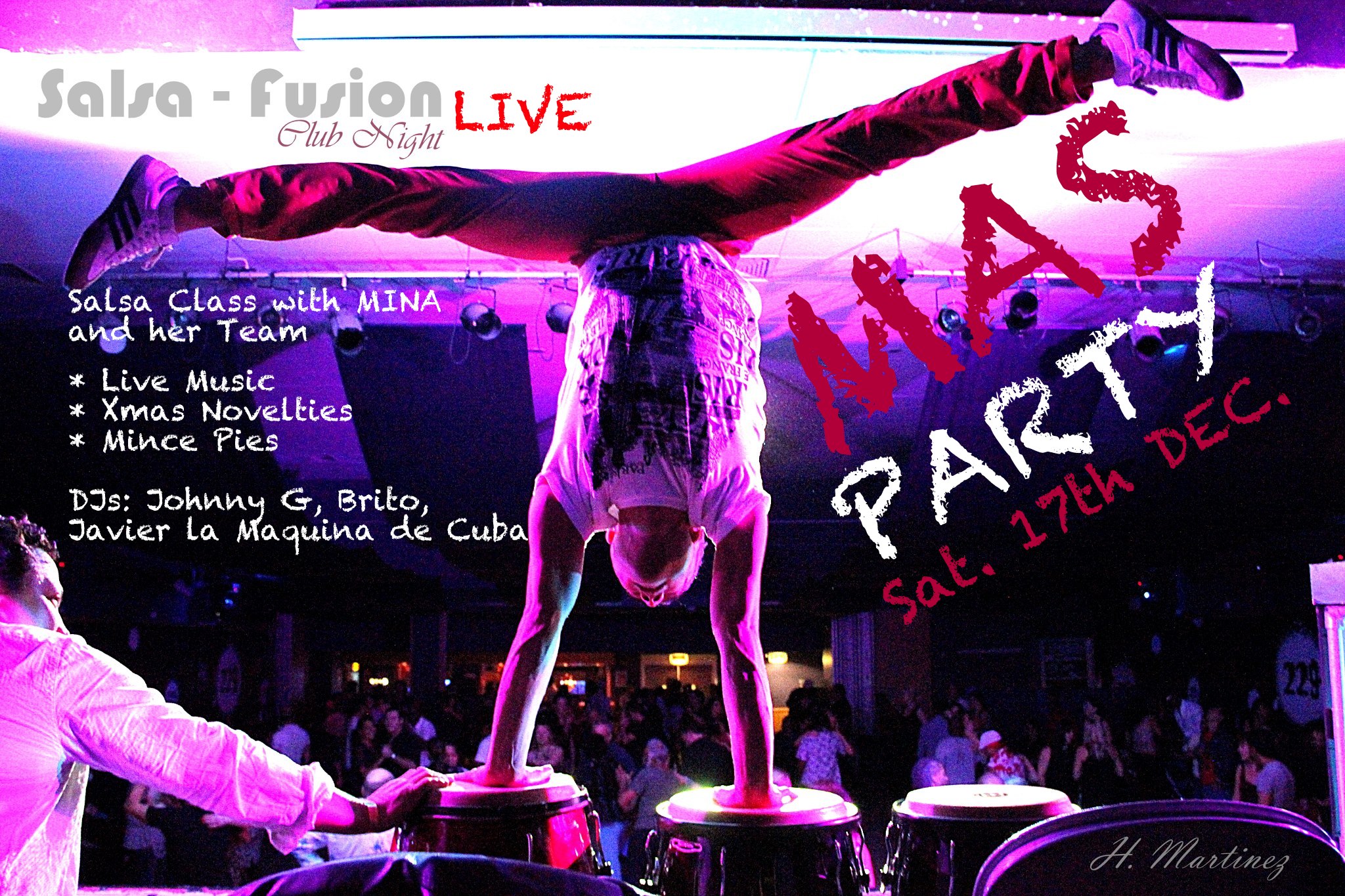 Salsa - Fusion LIVE - Xmas Party-