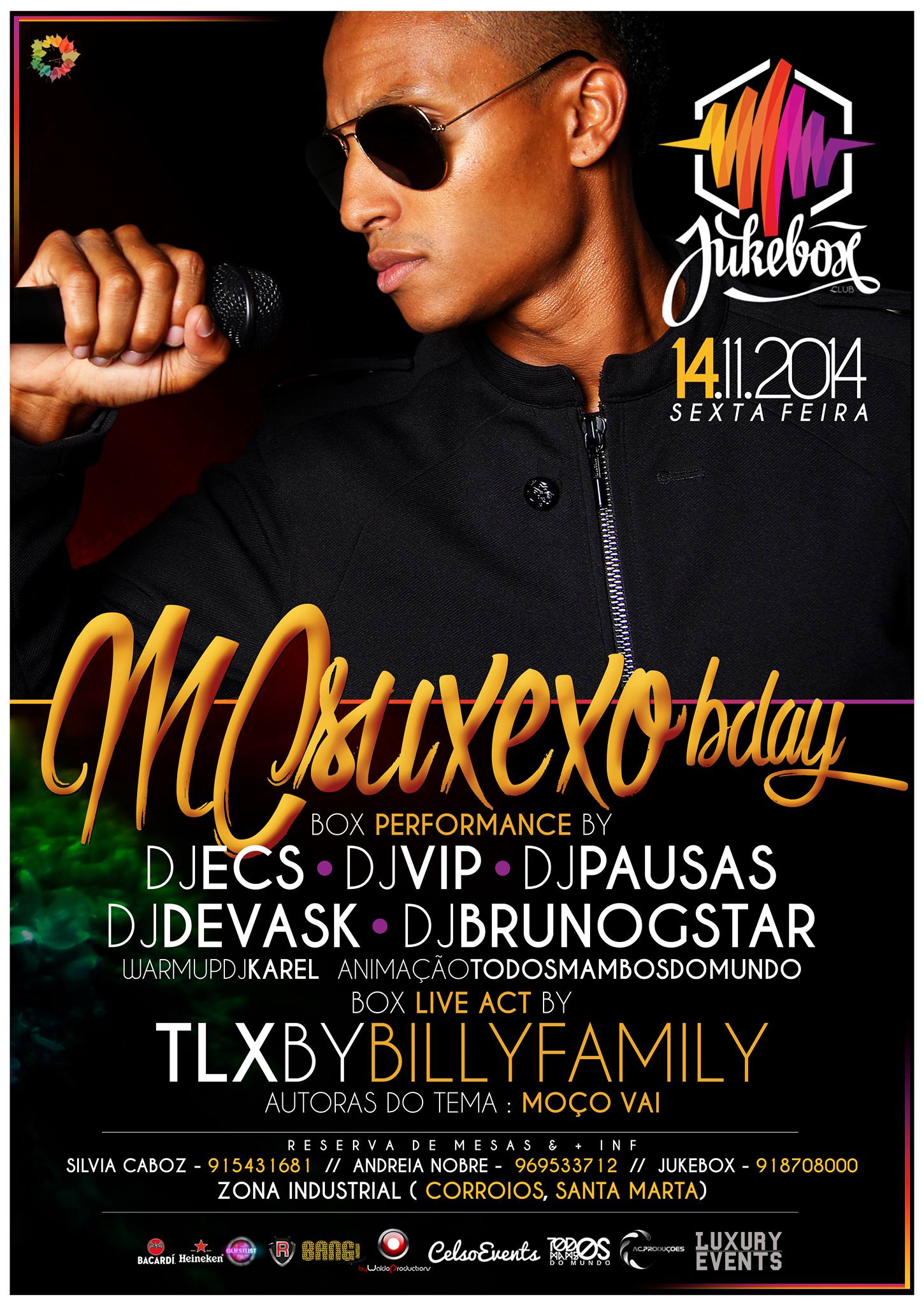 ► HOJE HOJE ► B-DAY MC SUXEXO ► JUKEBOX, Corroios