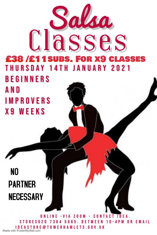 Ideas store salsa for beginners & improvers