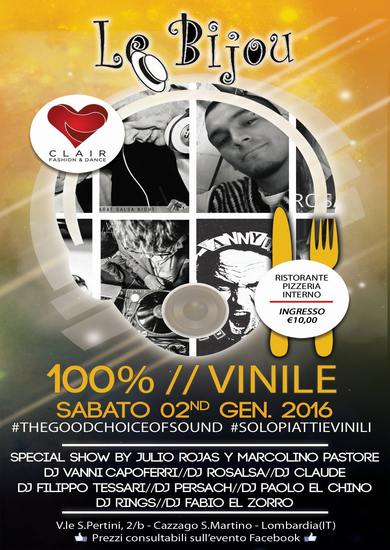 100% VINIL SOUND "THE GOOD CHOICE OF SOUND"