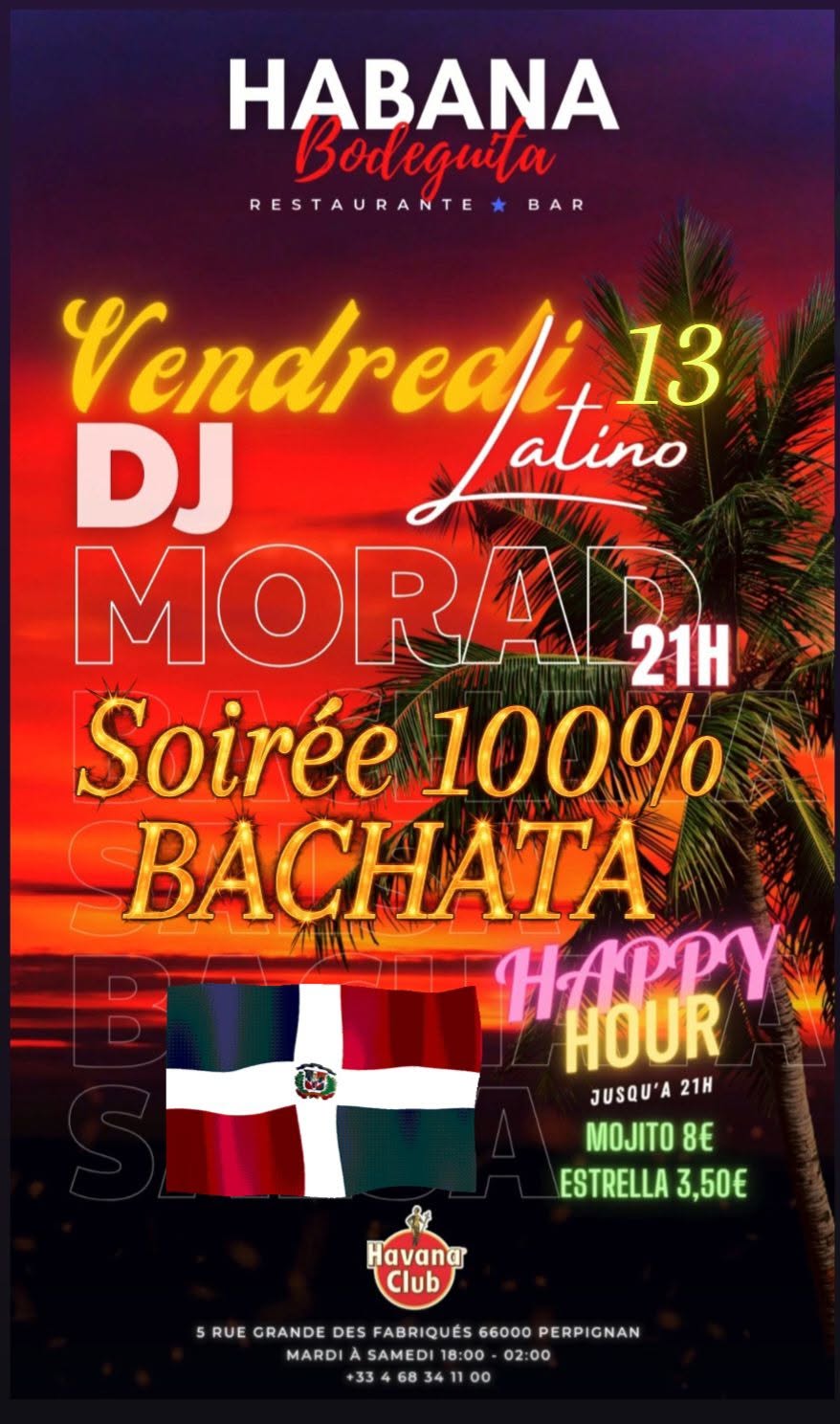 Soirée 100% BACHATA