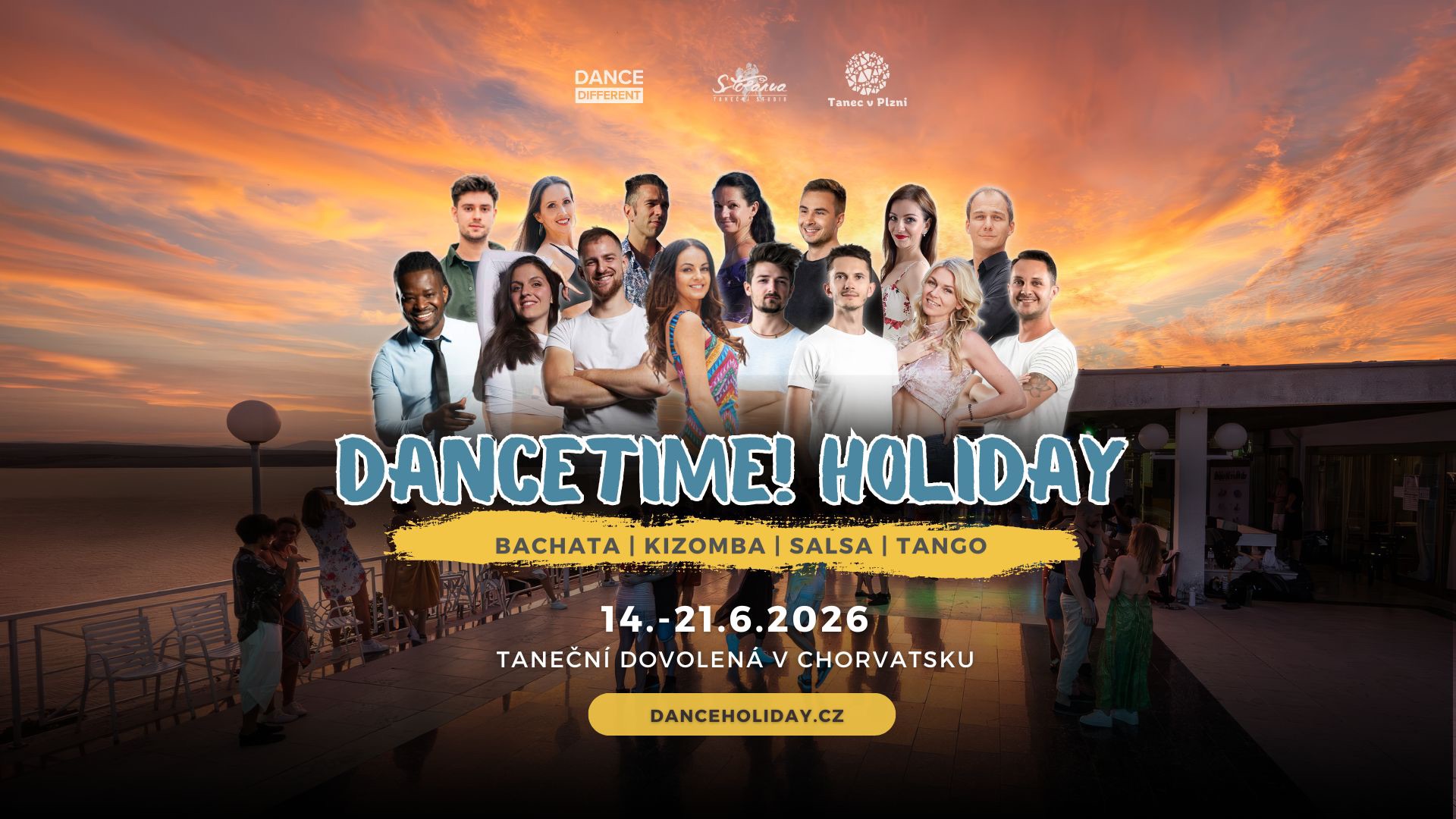 DANCETIME! holiday 2026 - taneční dovolená v Chorvatsku