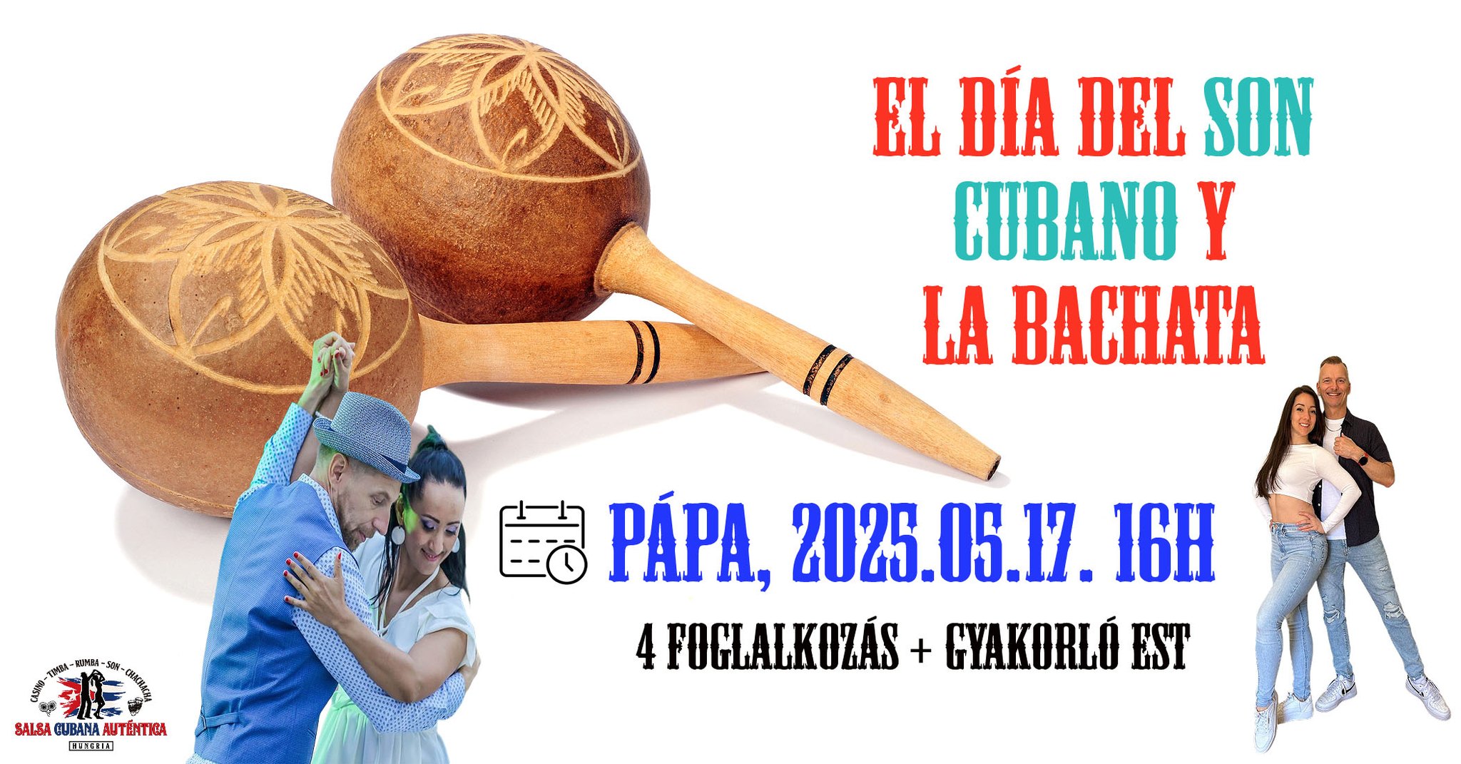 A KUBAI SON és BACHATA NAPJA - Intenzív kurzus + Gyakorló est