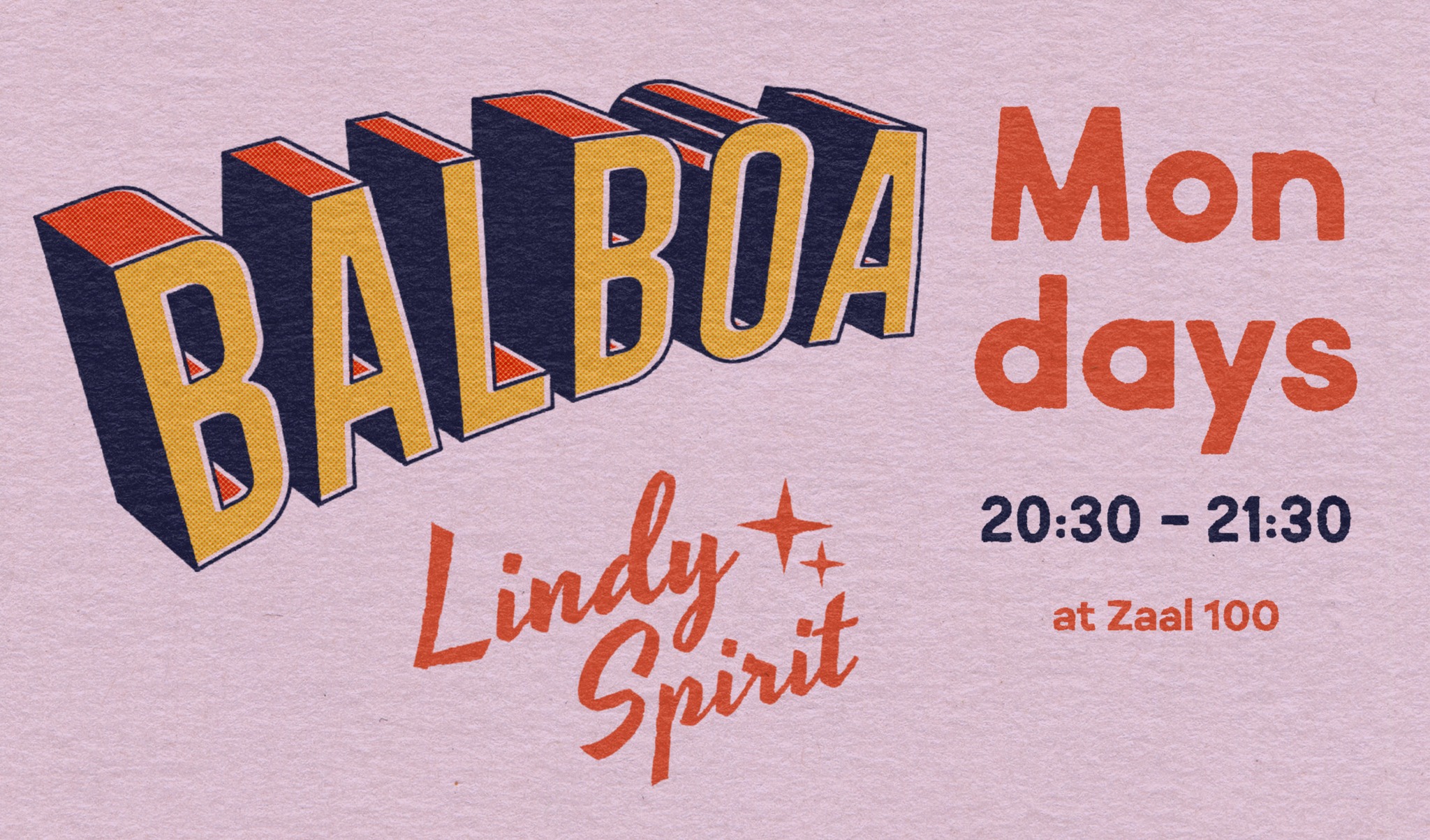 Weekly Balboa lessons!
