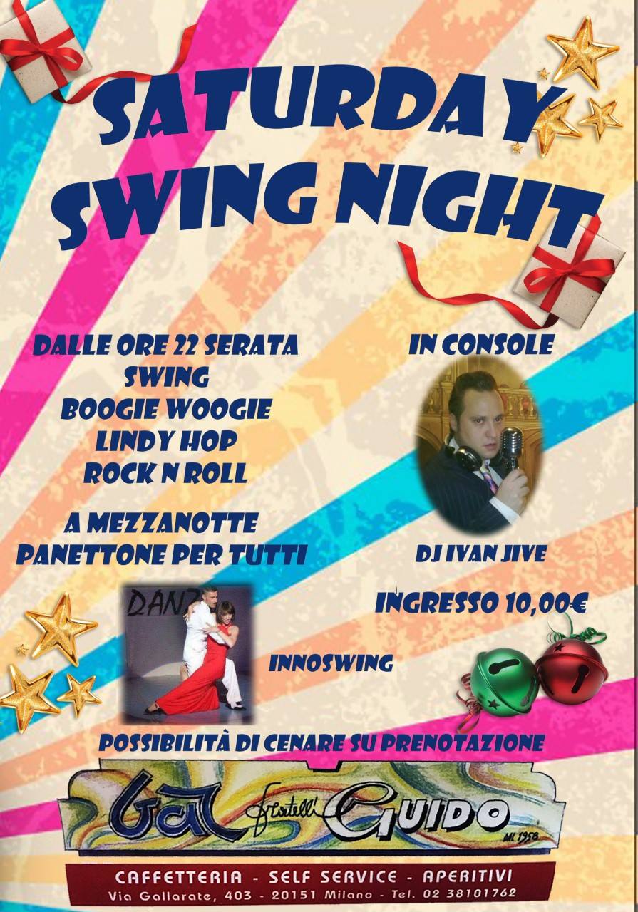 Saturday swing chistmas night