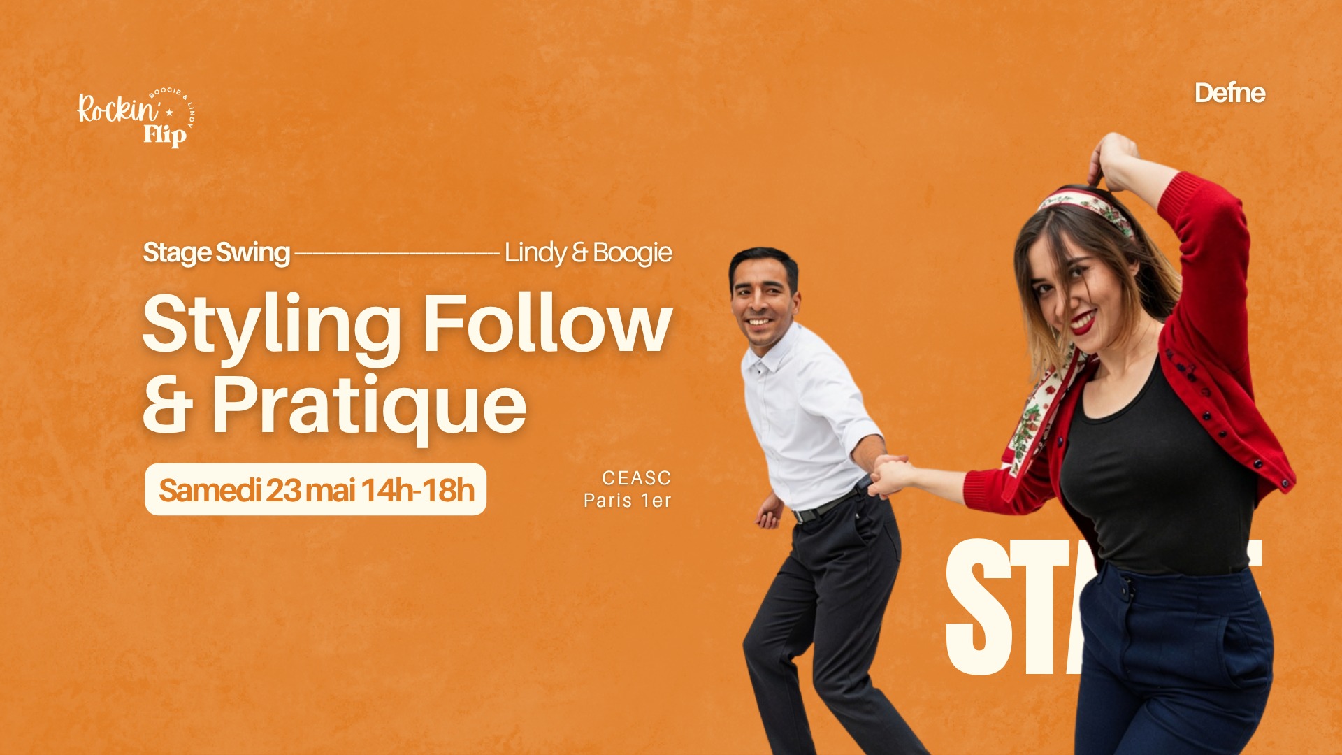 Styling Follow - Stage Swing avec Defne + Pratique