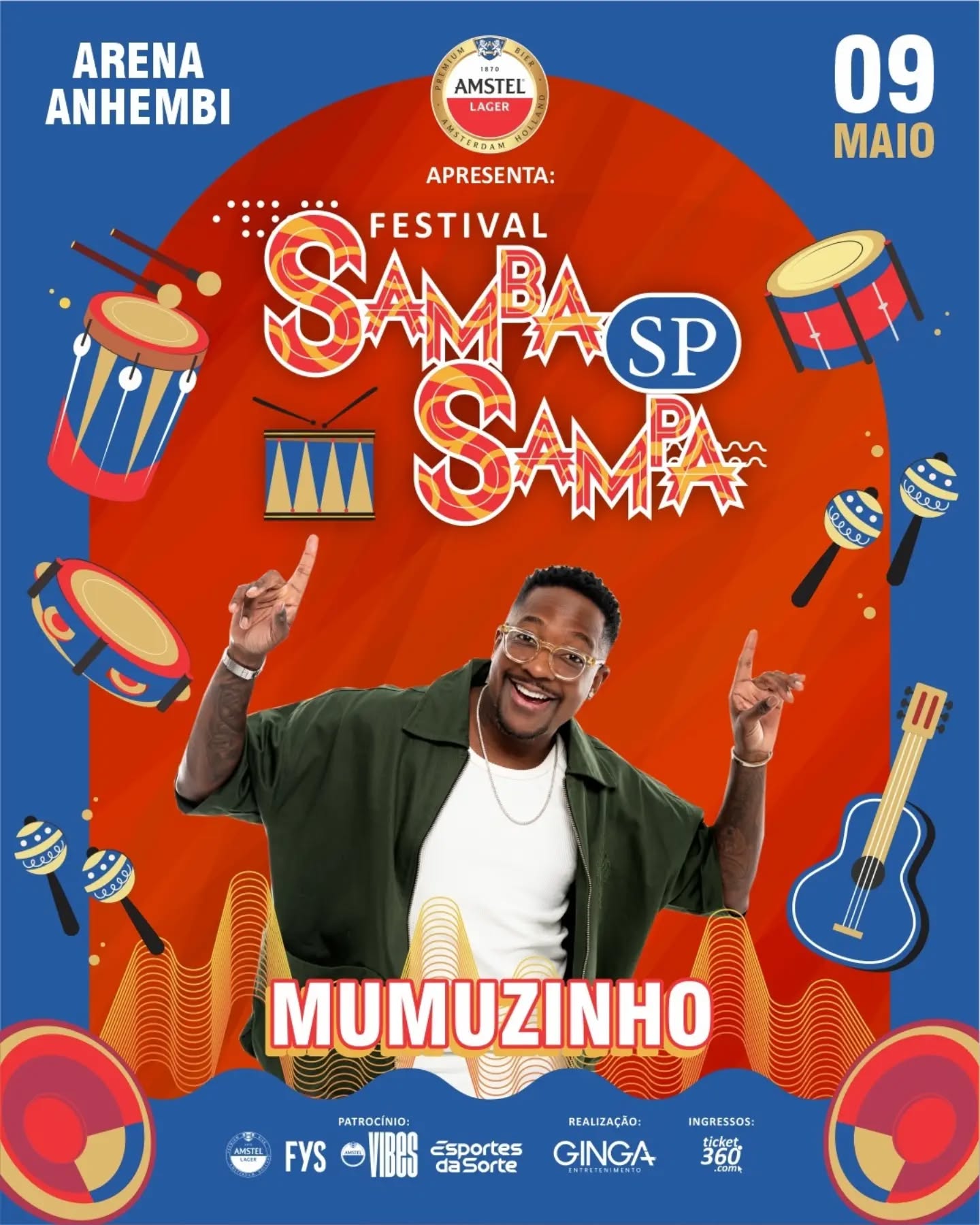Mumuzinho no Samba Sampa 2026