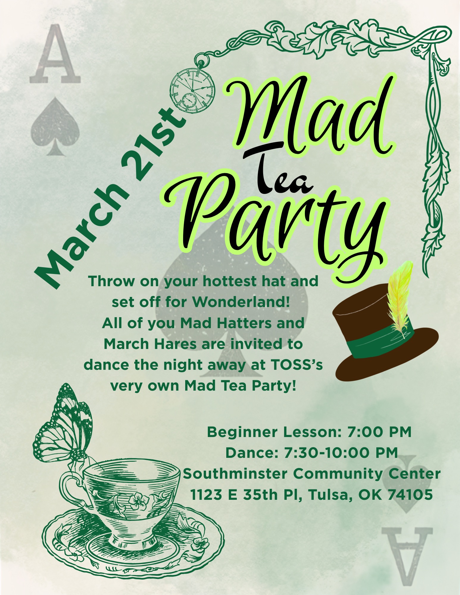 TOSS Mad Tea Party Swing Dance π