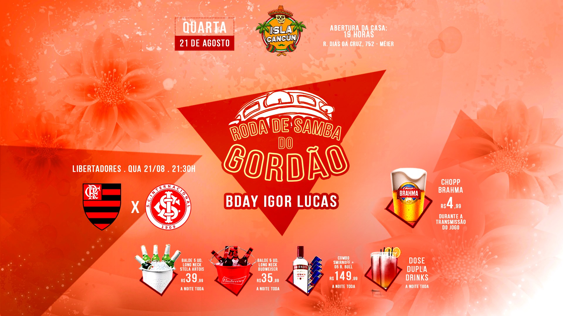 Roda de Samba do Gordão @Isla Cancún