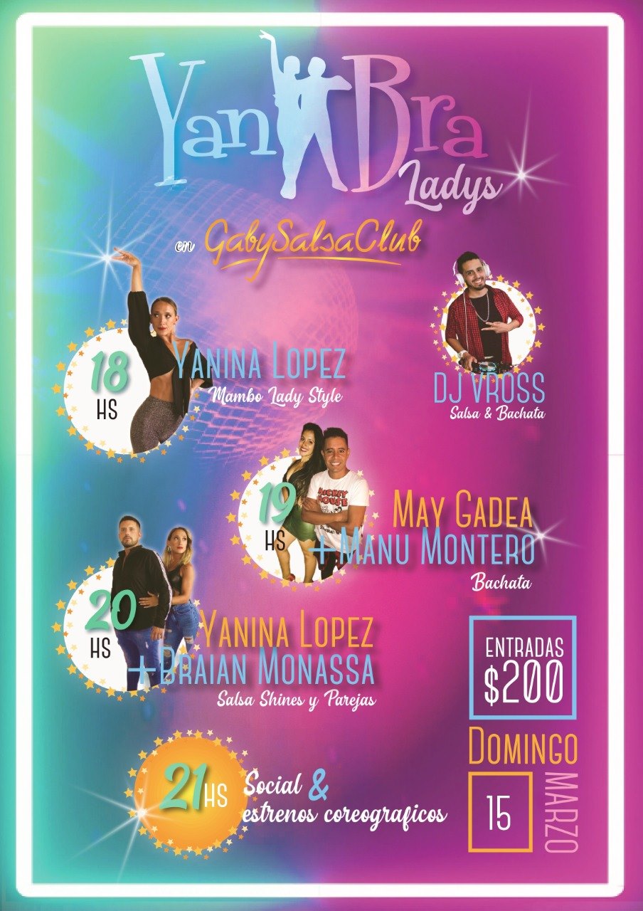 YanBra en Gaby Salsa Club