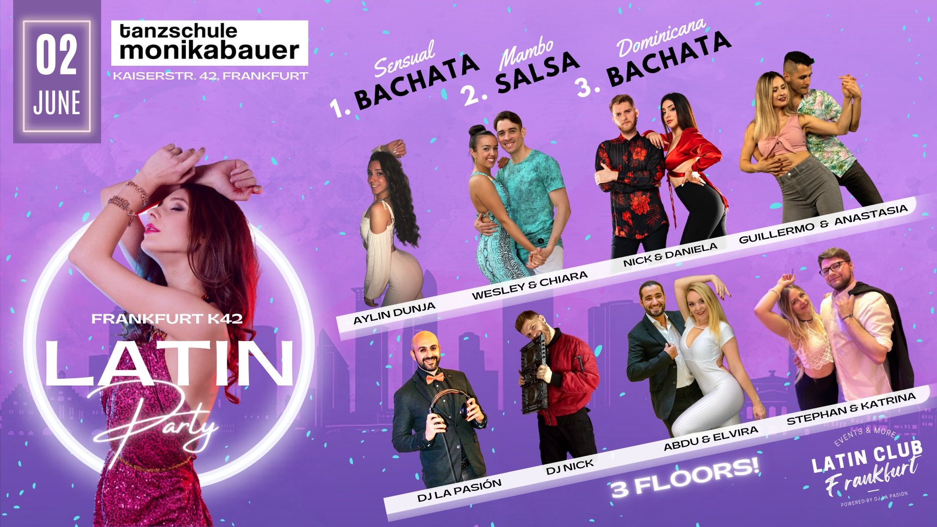 ★ Latin Party K42 ★ Frankfurt - 3 Floors!