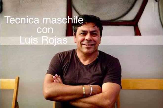 Tecnica maschile di tango con Luis Alberto Rojas