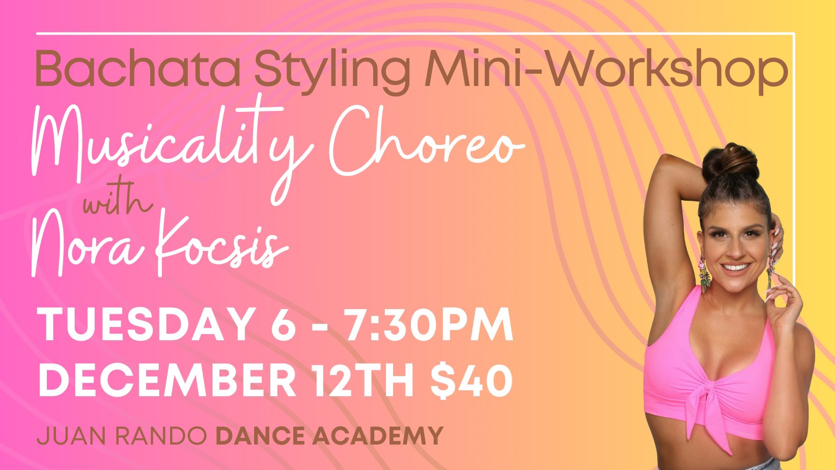Bachata Styling Mini-Workshop with Nora - Musicality Choreo