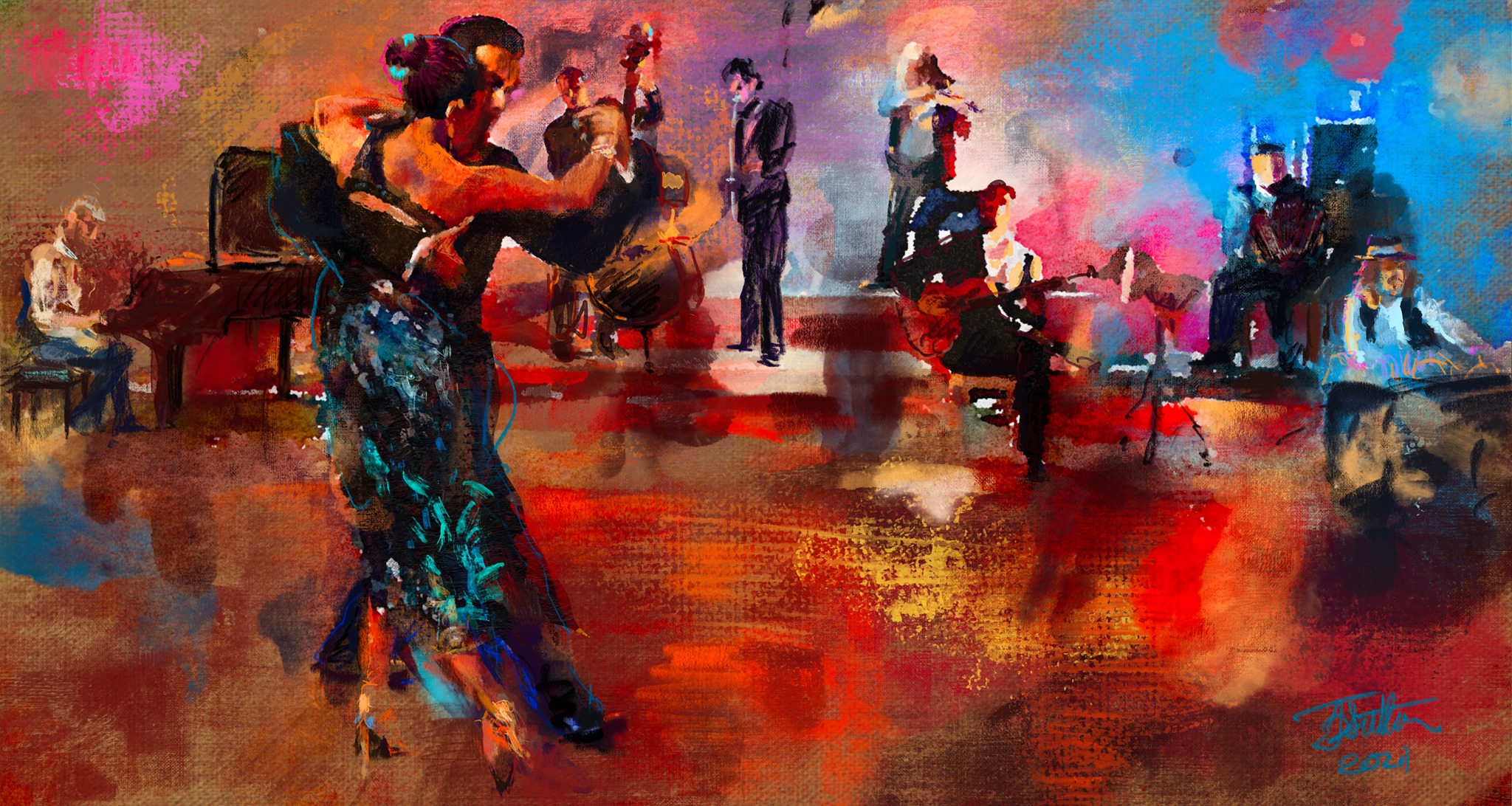 Milonga La Bruja with Los Tangueros del Oeste: Live tango music!
