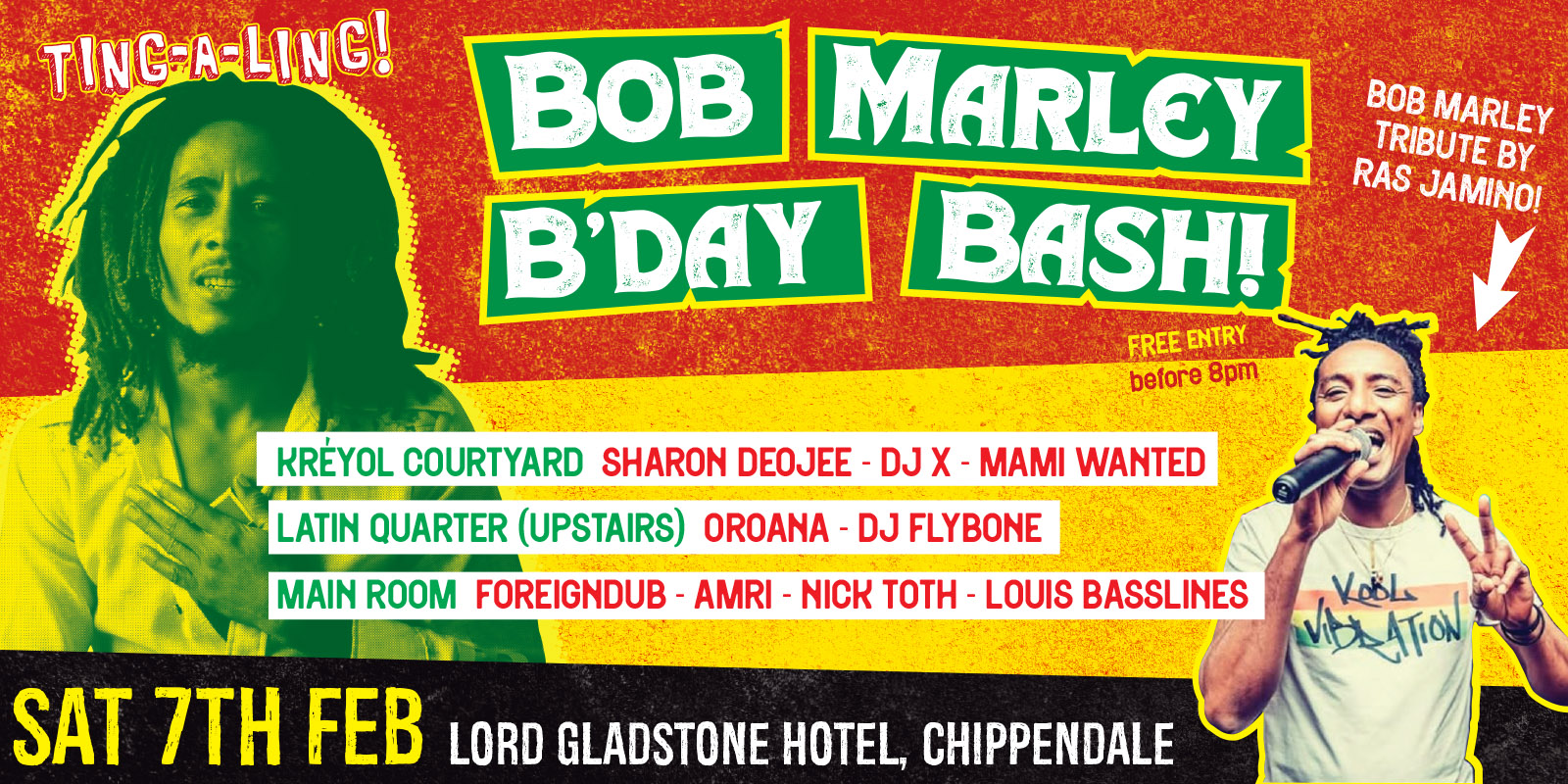 Ting-A-Ling BOB MARLEY BDAY!