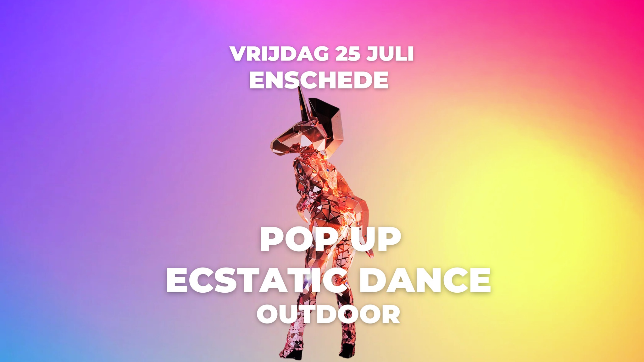 Pop Up Ecstatic Dance Outdoor ✨ Vandaag!