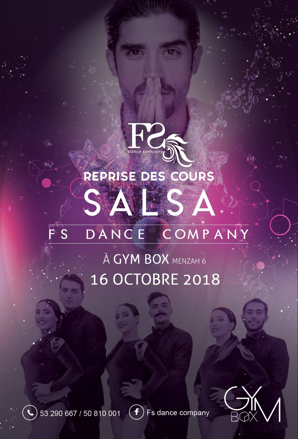 Reprise des cours salsa chez FS DANCE Company
