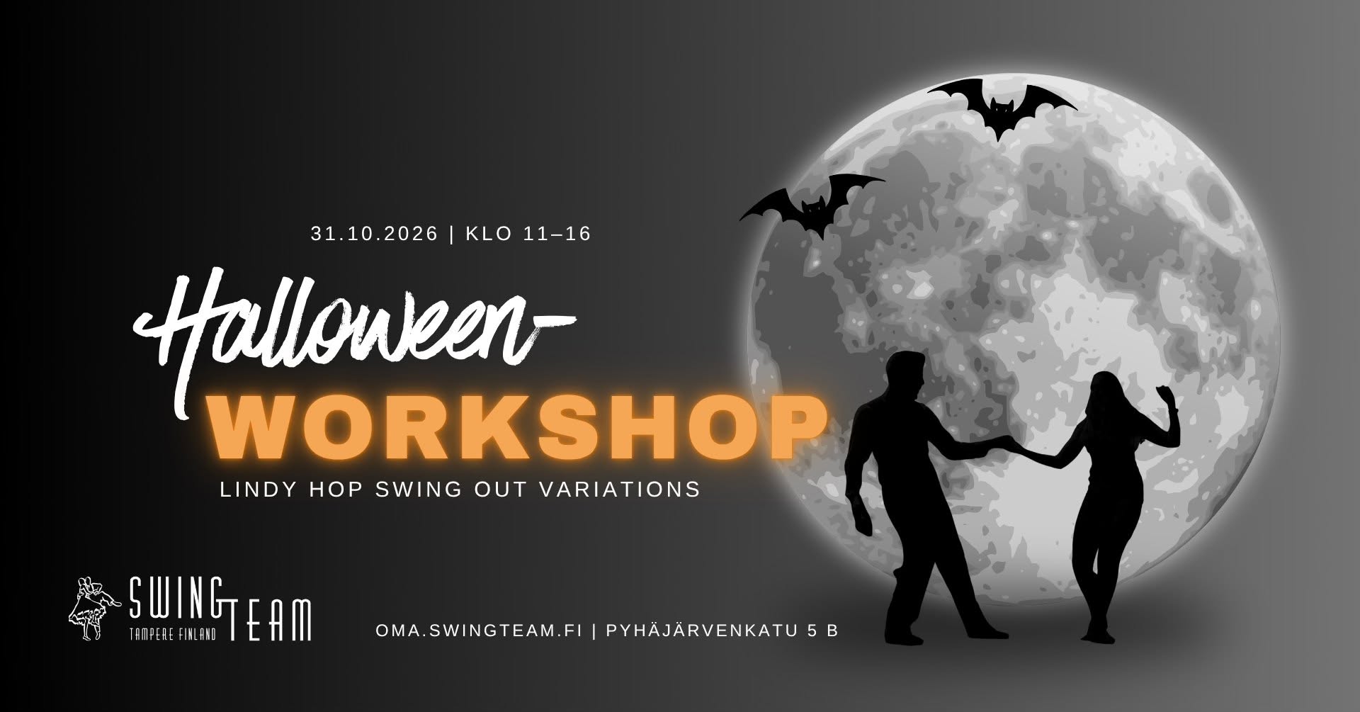 Halloween Swing Out Workshop