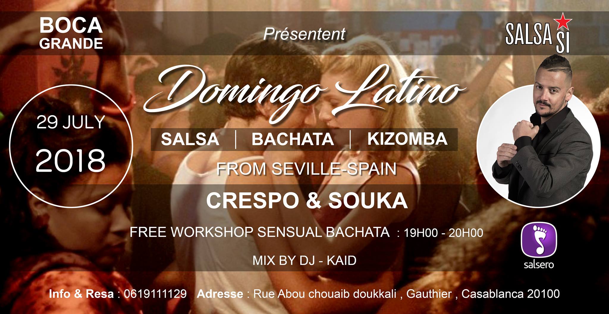 Domingo Latino Salsa bachata Kizomba