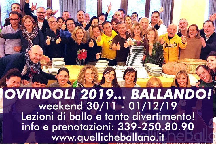 Ovindoli 2019 Ballando! Lezioni di Ballo + Divertimento!