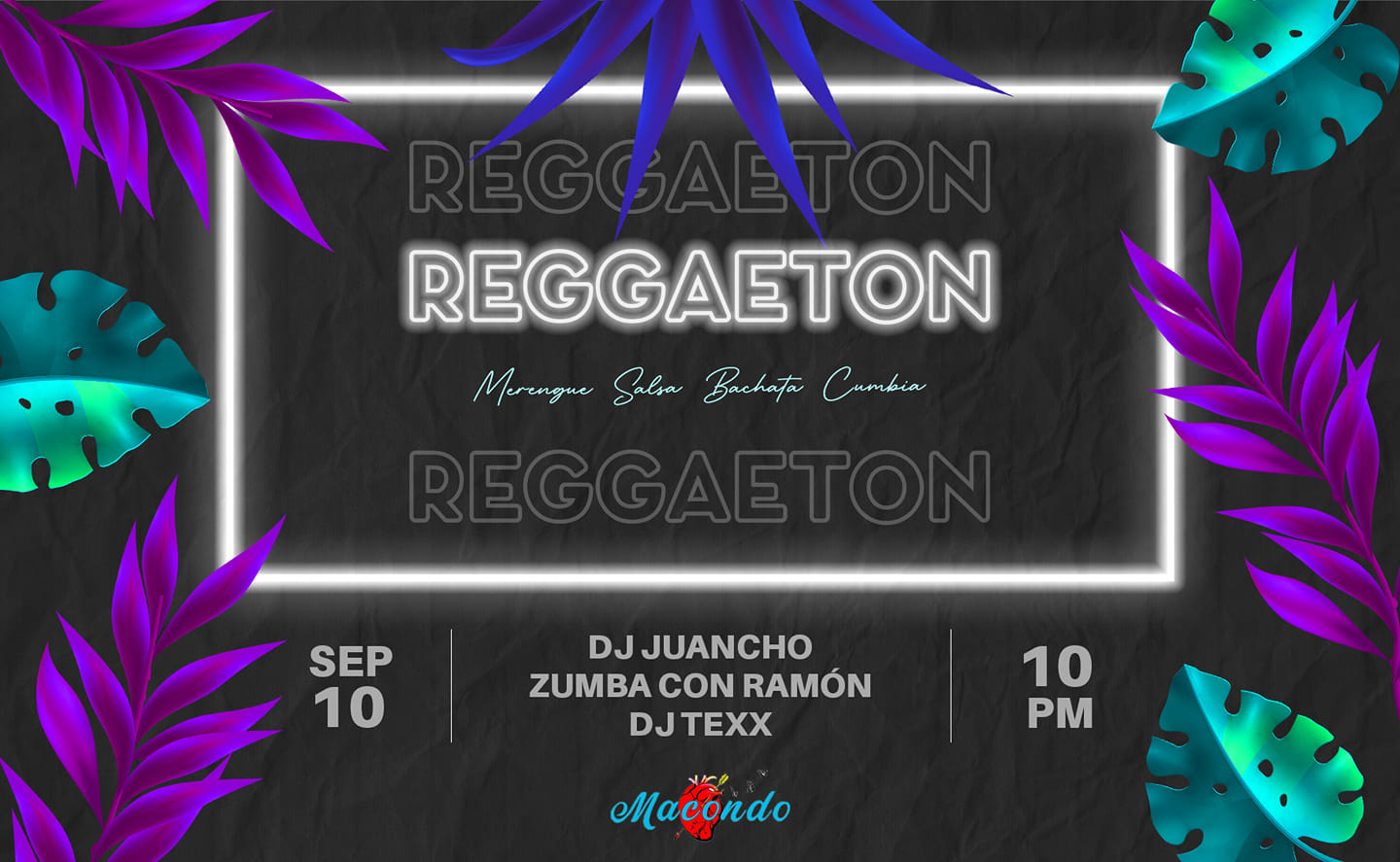 Flow latino party with Dj juancho🇨🇴& Dj Texx🇧🇷& Zumba with Ramon 🇪🇨