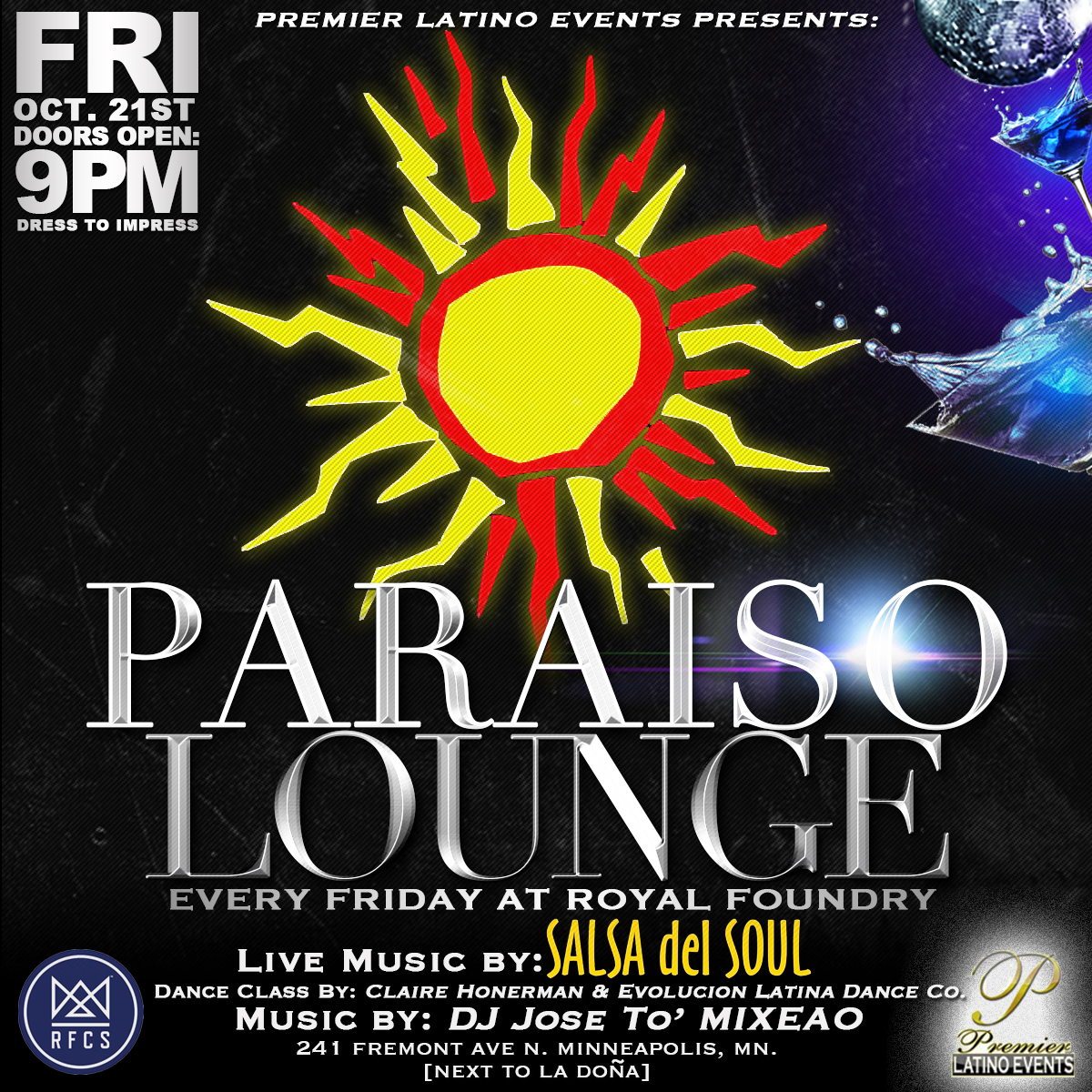 Paraiso Lounge Ft Salsa del Soul