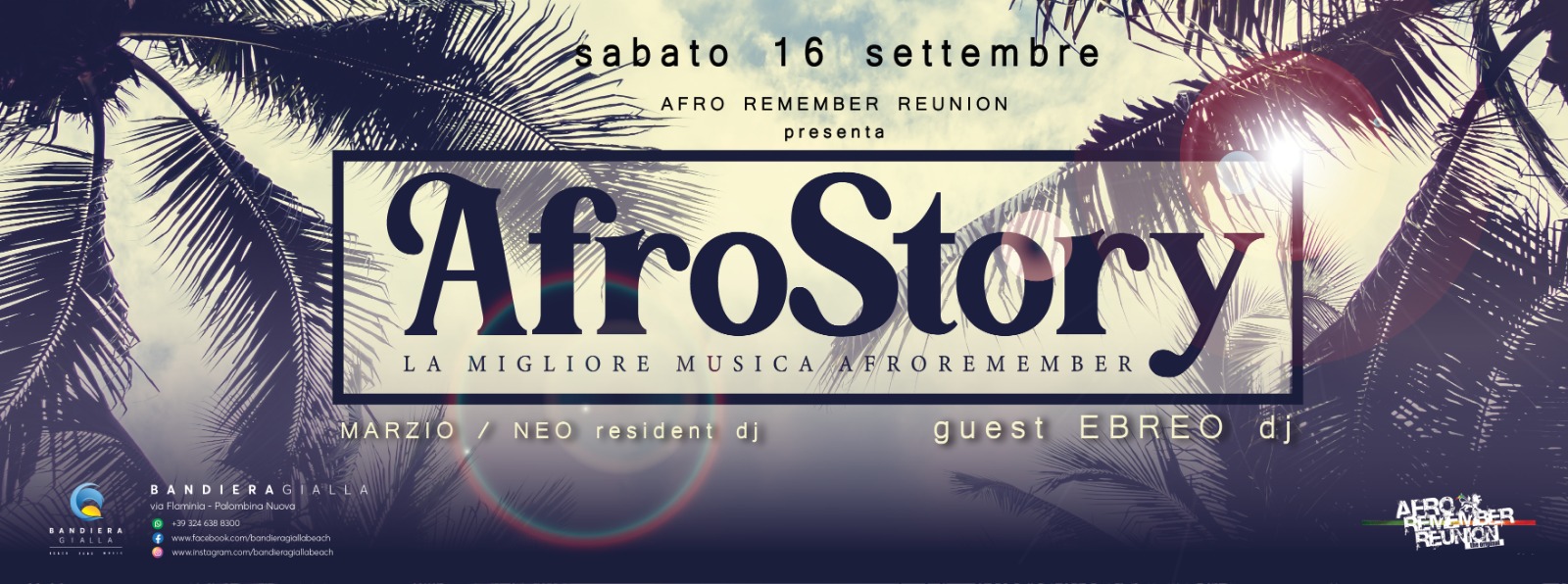 AFROSTORY @ BANDIERA GIALLA - PALOMBINA