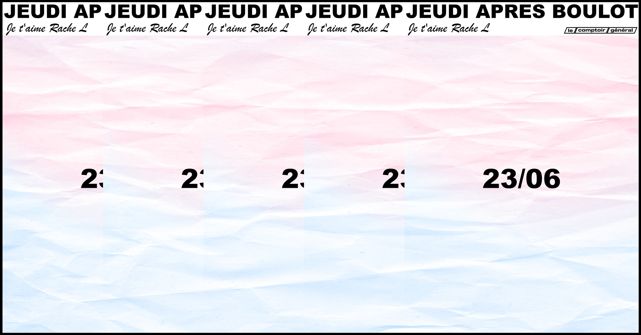 • Jeudi après le boulot • Je t'aime Rache L • World - Funk - House •