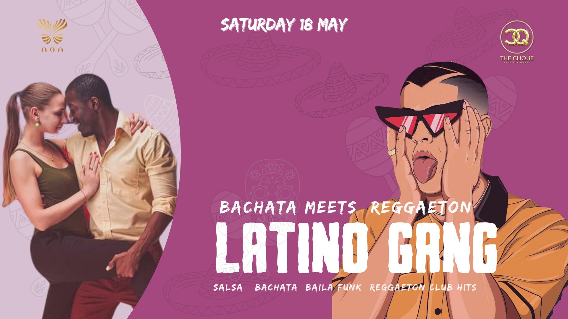 πLATINO GANG Noche Latina NOA π