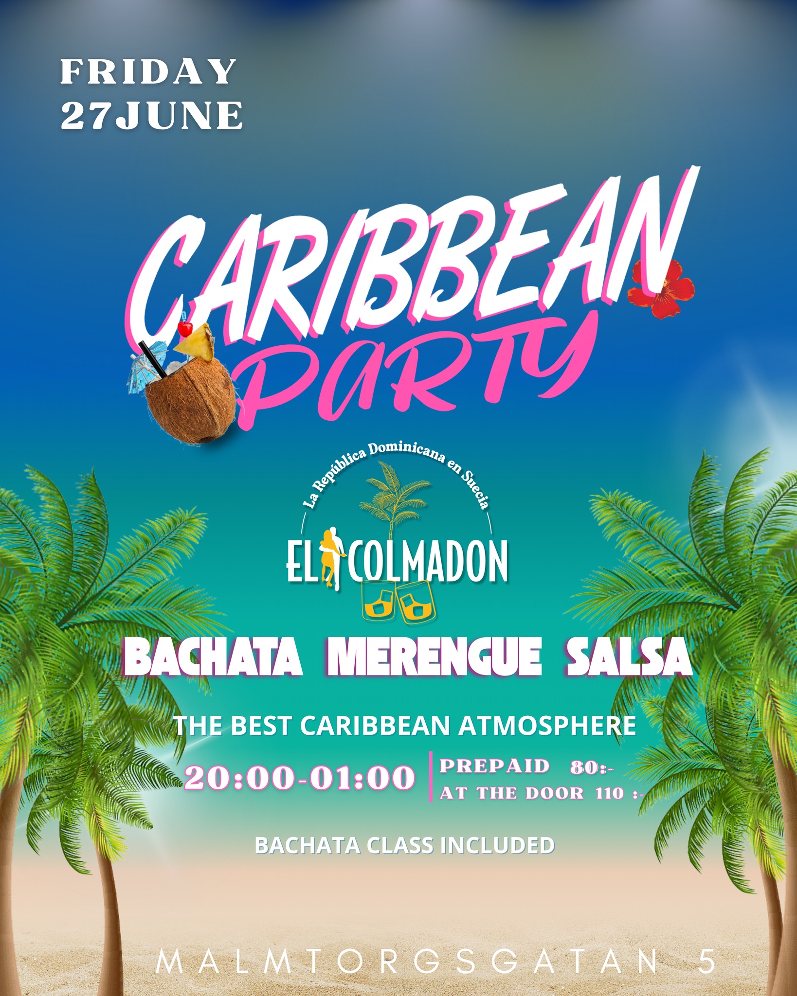 🌴Caribbean Night By El Colmadon 🇩🇴🌺