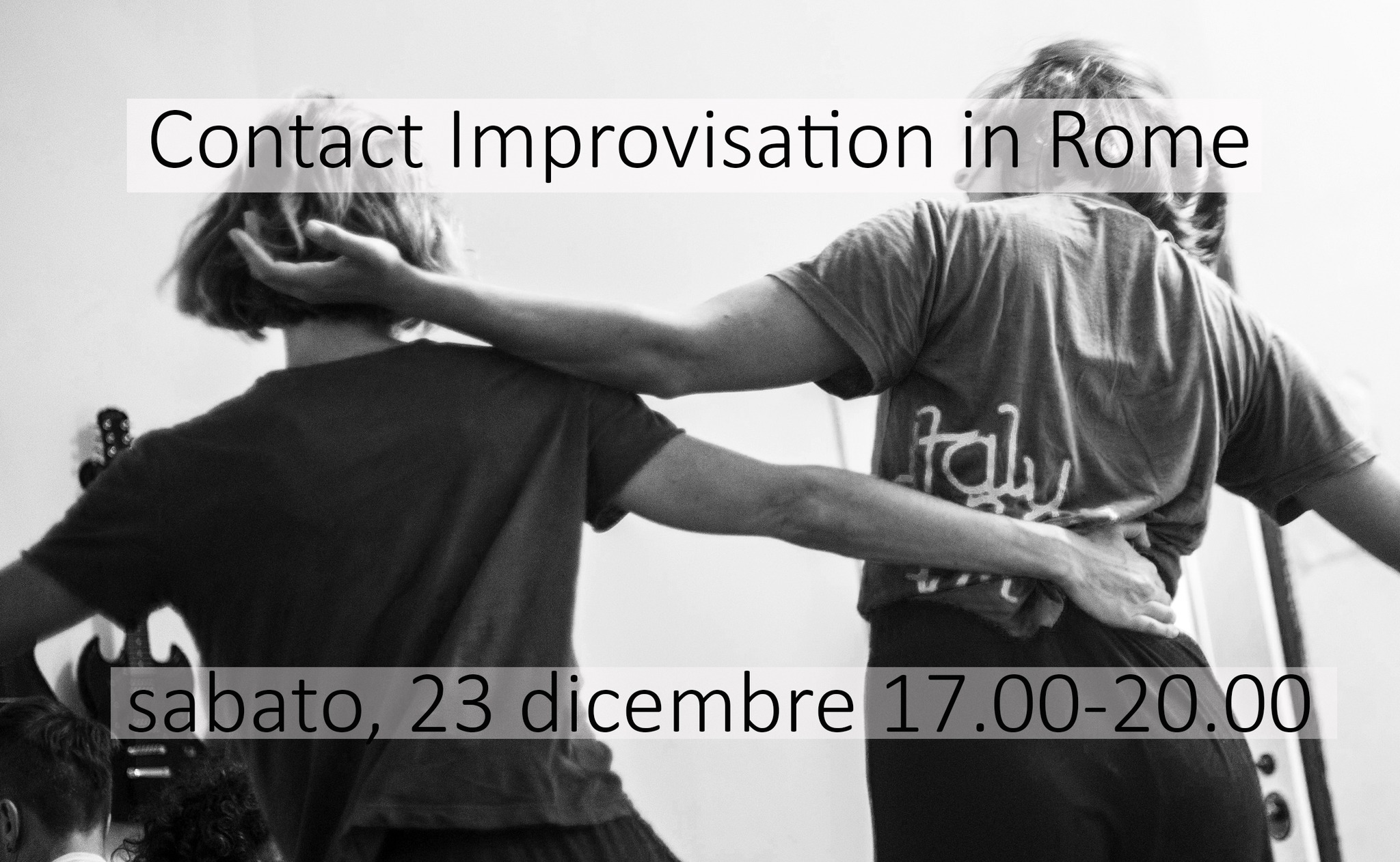 Contact Improvisation in Rome whith Sergey Semichev