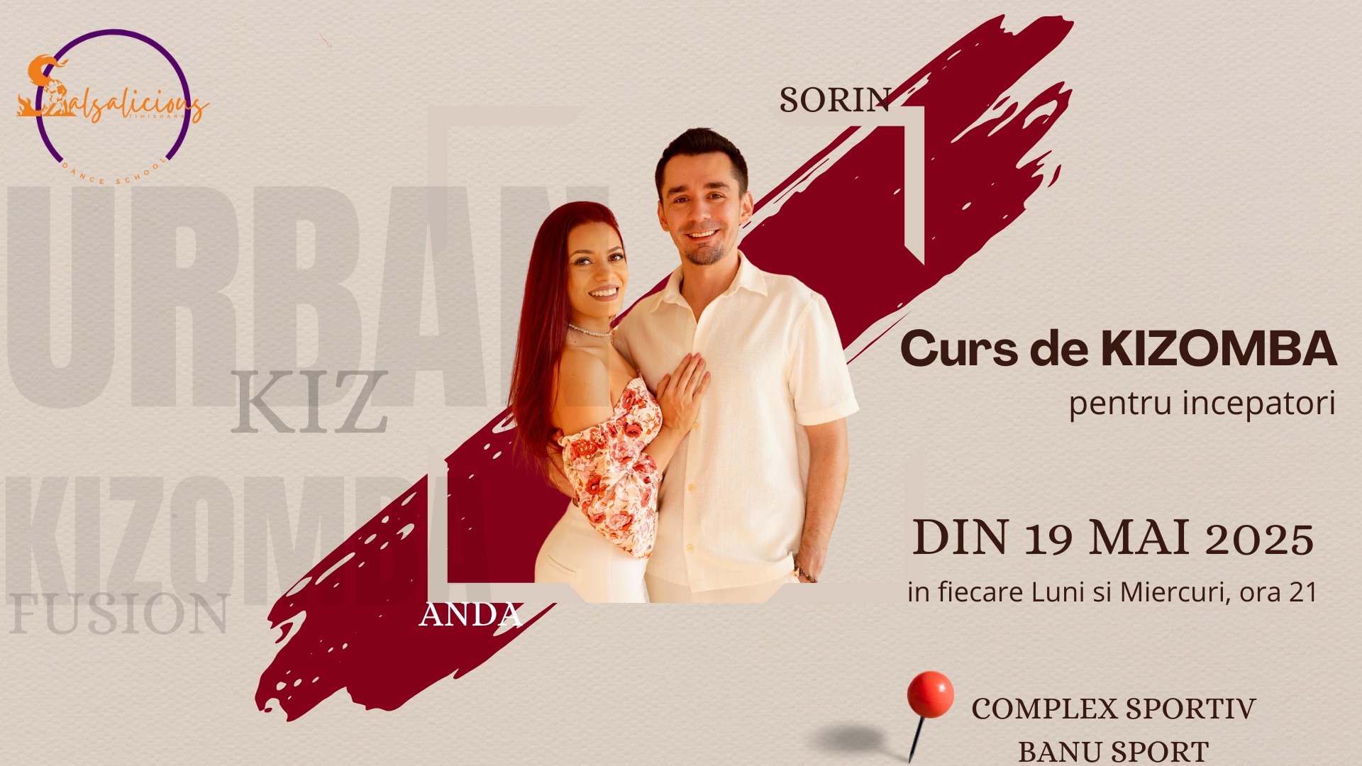 Curs de KIZOMBA pentru incepatori
