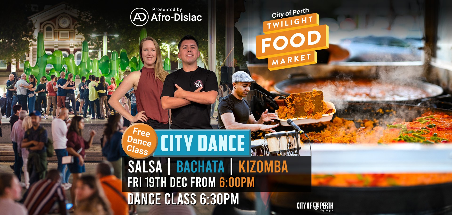 City Dance @ Twilight Food Market Dec 19th!