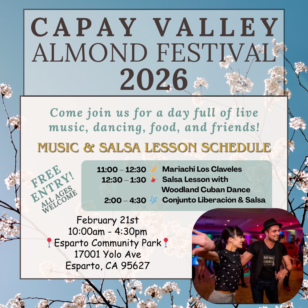Cuban Dance Lesson @ Capay Almond Festival 2026