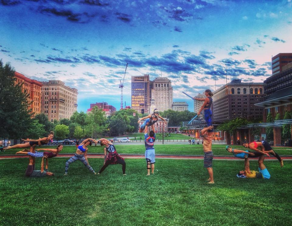 Old City Outdoor Acro Jam