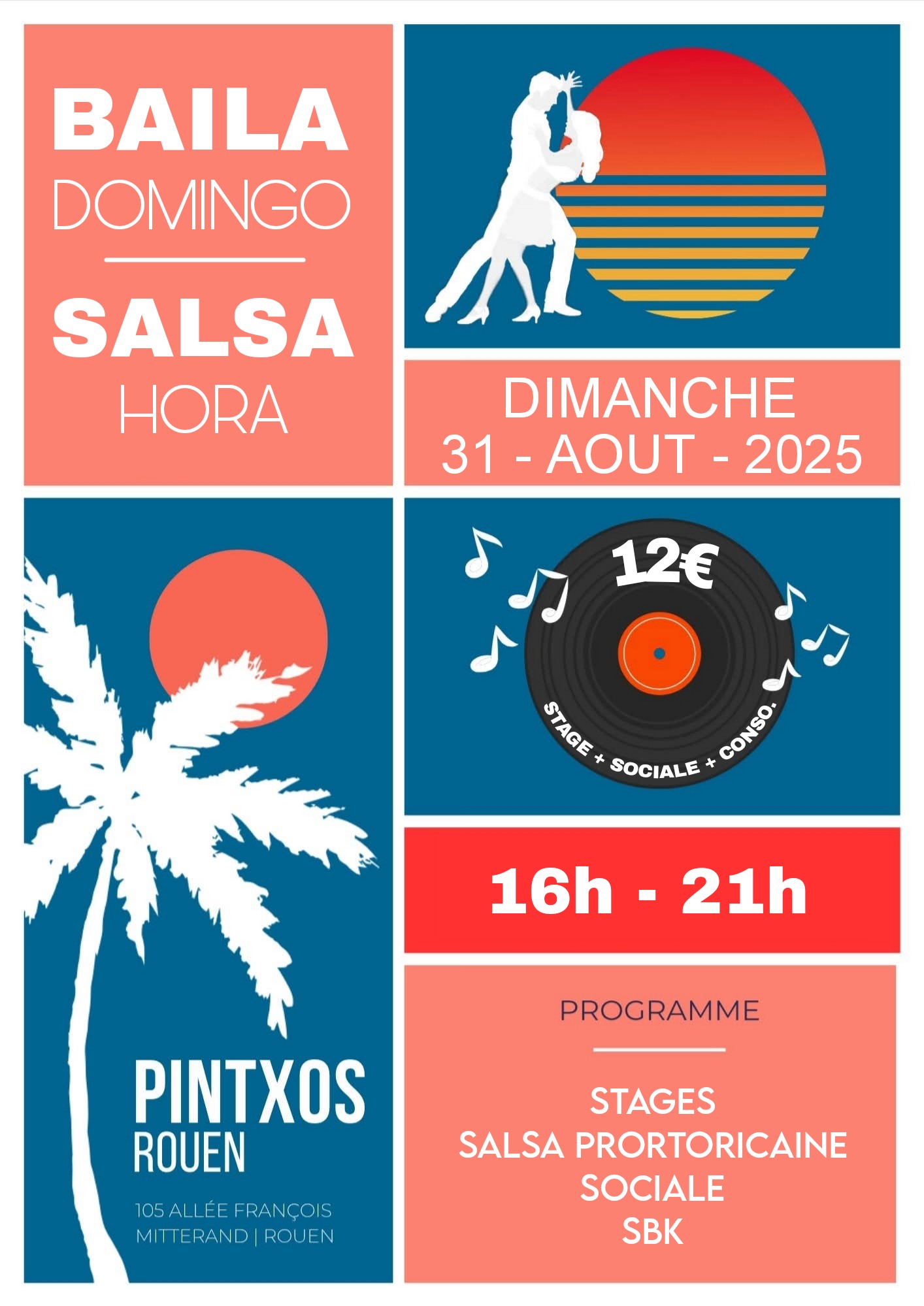 DOMINGO BAILE - AOUT (Au PINTXOS ROUEN)