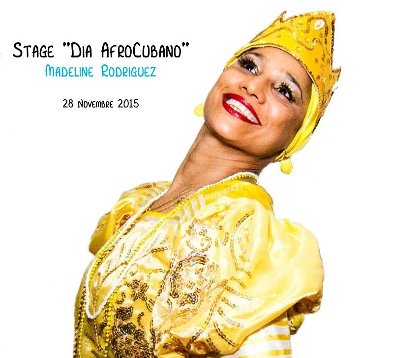 Stage "Dia AfroCubano" Madeline Rodriguez