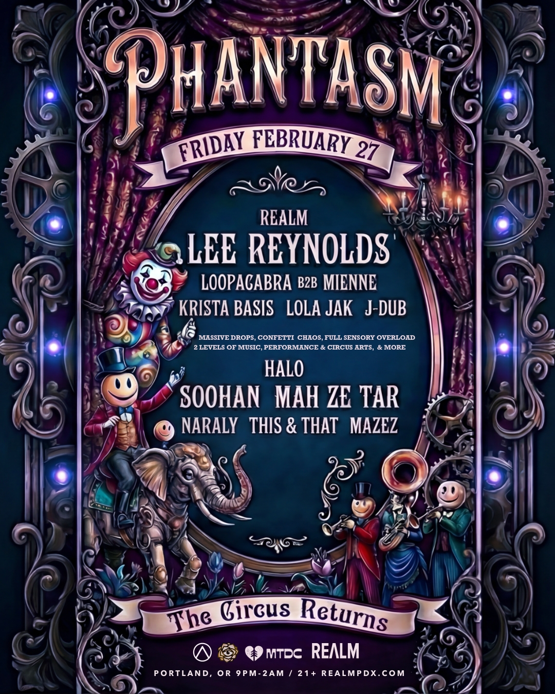 PHANTASM w LEE REYNOLDS, SOOHAN & MAH ZE TAR at REɅLM