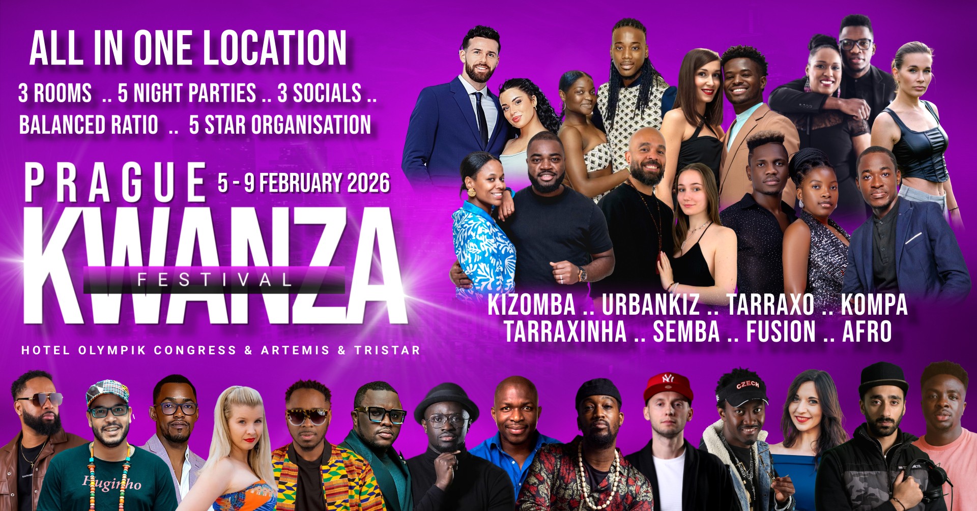 PRAGUE KWANZA FESTIVAL 2026 - Official 8.edition