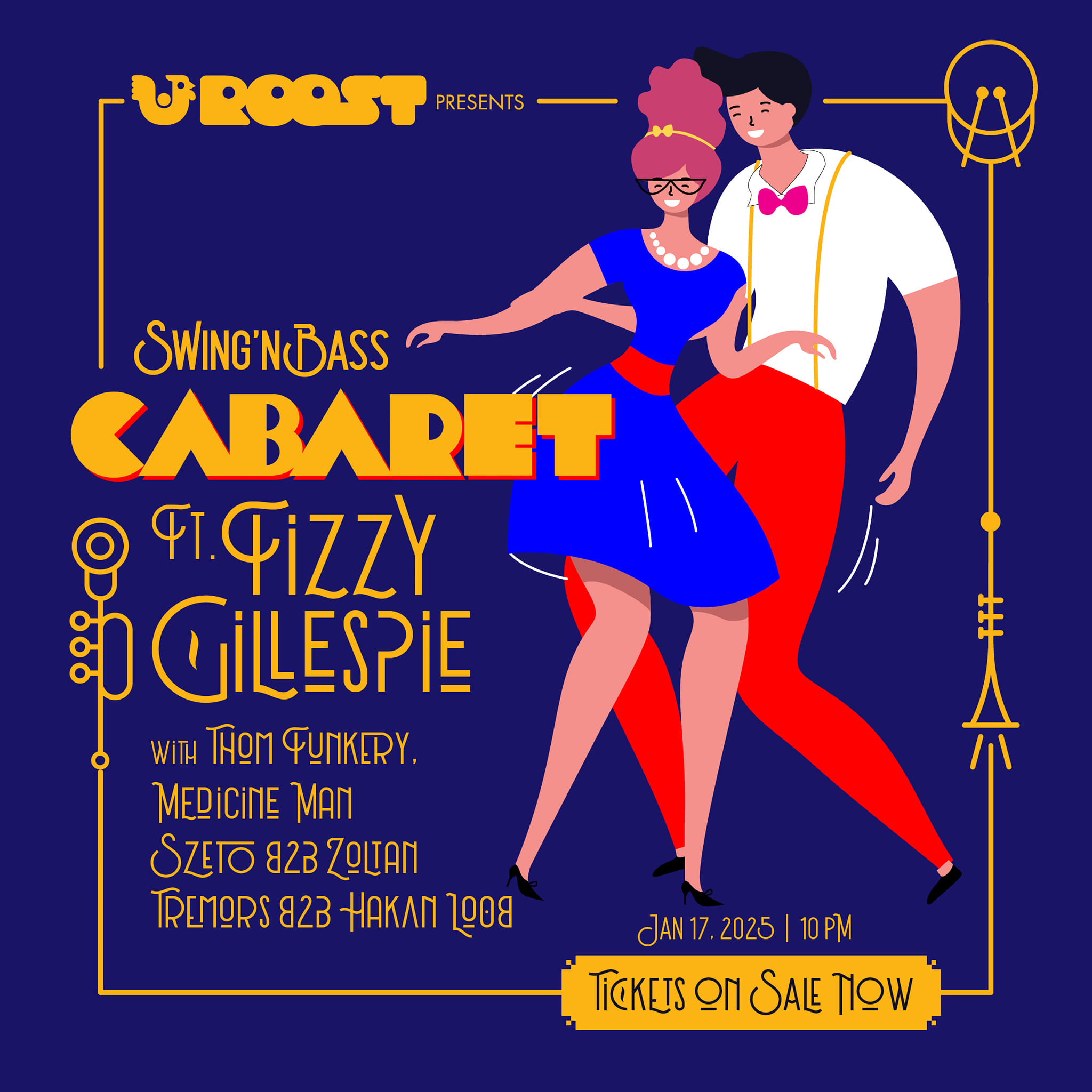 Swing n Bass Cabaret w Fizzy Gillespie
