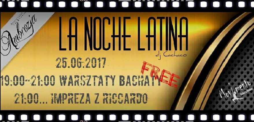 Bachata i Salsa Party Warsztaty Bachaty Riccardo