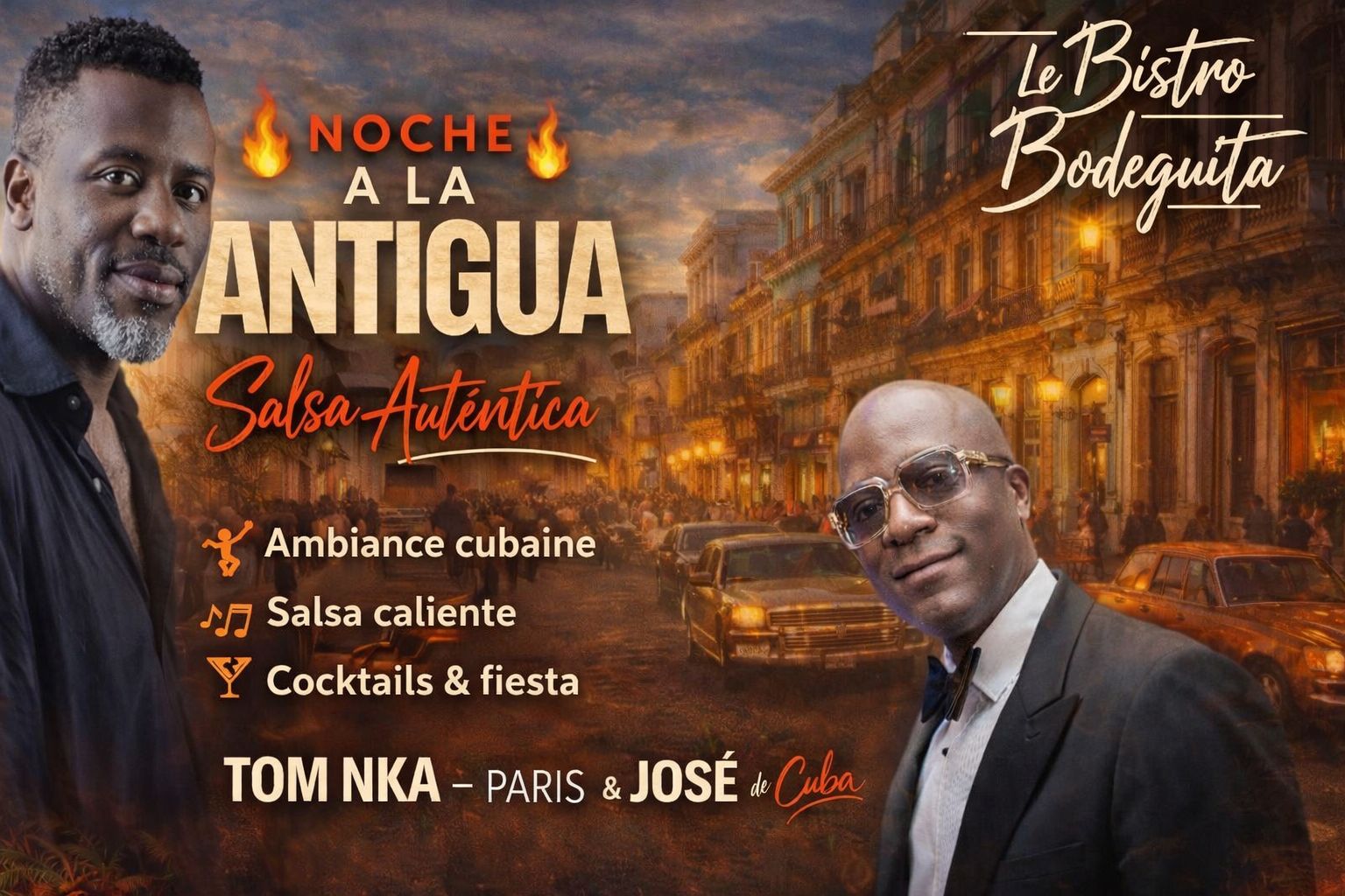 NOCHE A LA ANTIGUA Salsa AuténticA