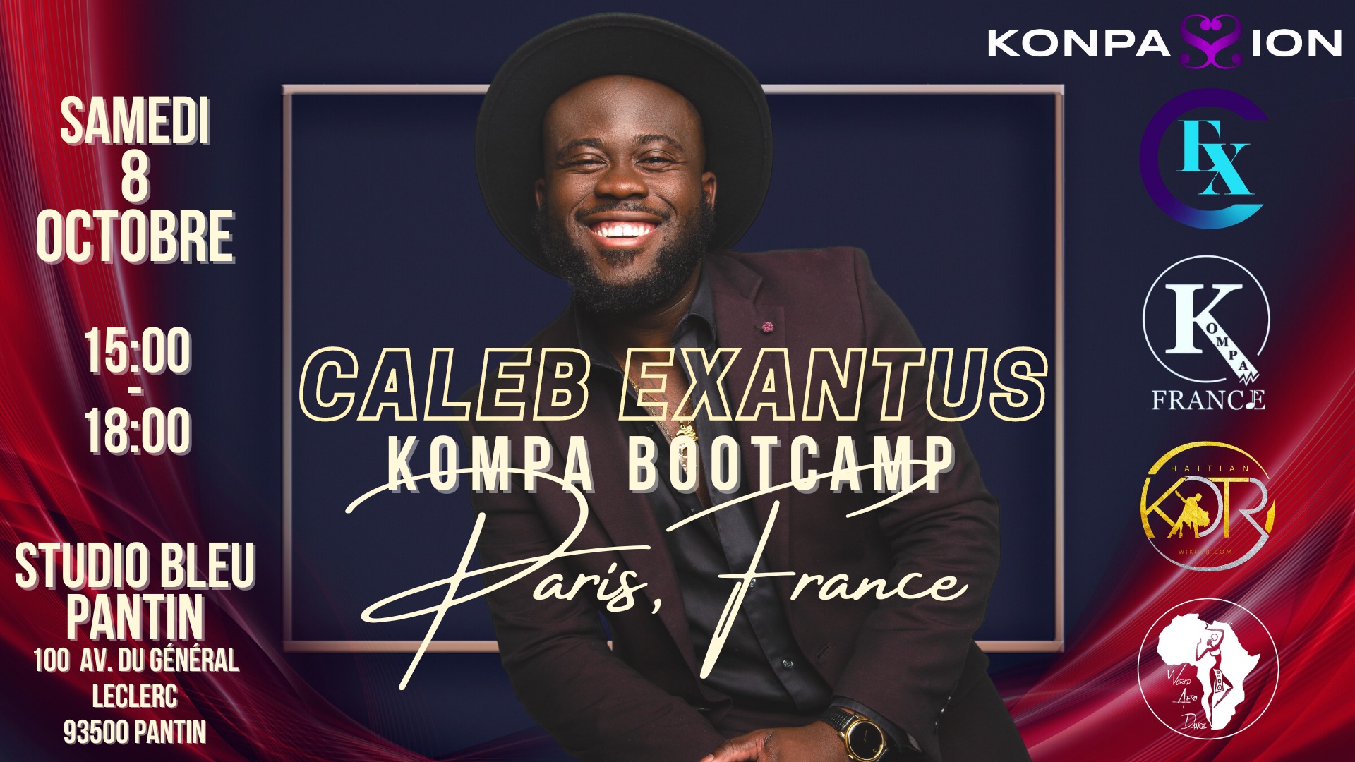 Caleb Exantus Kompa Bootcamp Paris - 8th October