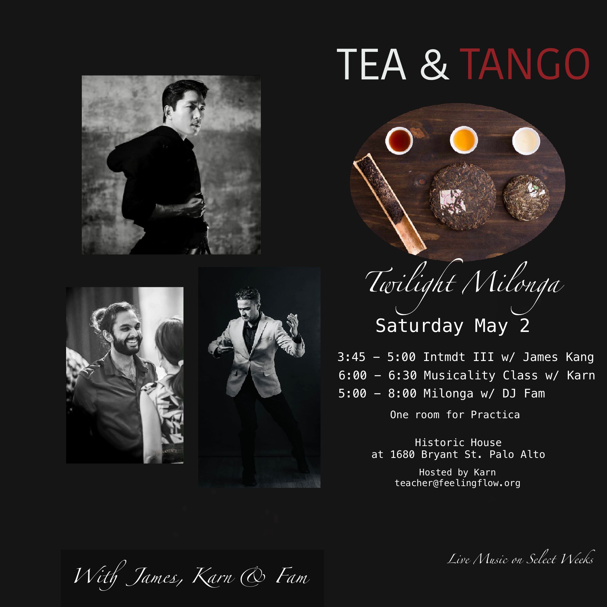 Tea & Tango, Palo Alto