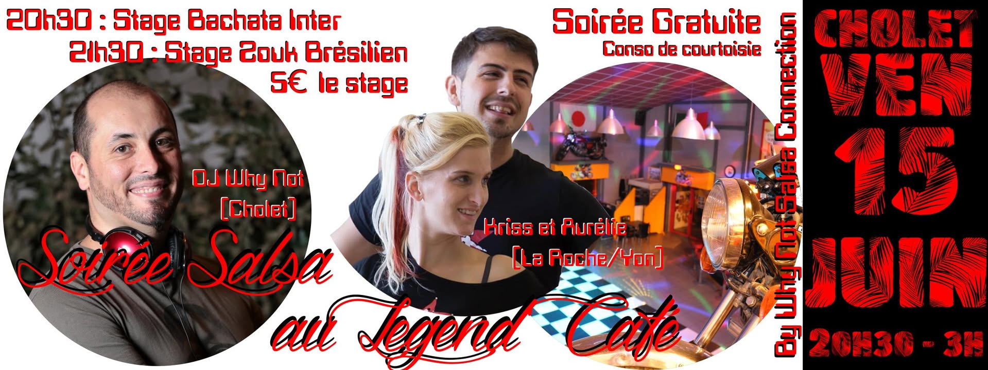Soirée Salsa Au Legend Café Prés De Cholet
