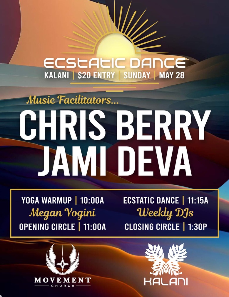 Ecstatic Dance :: CHRIS BERRY & JAMI DEVA