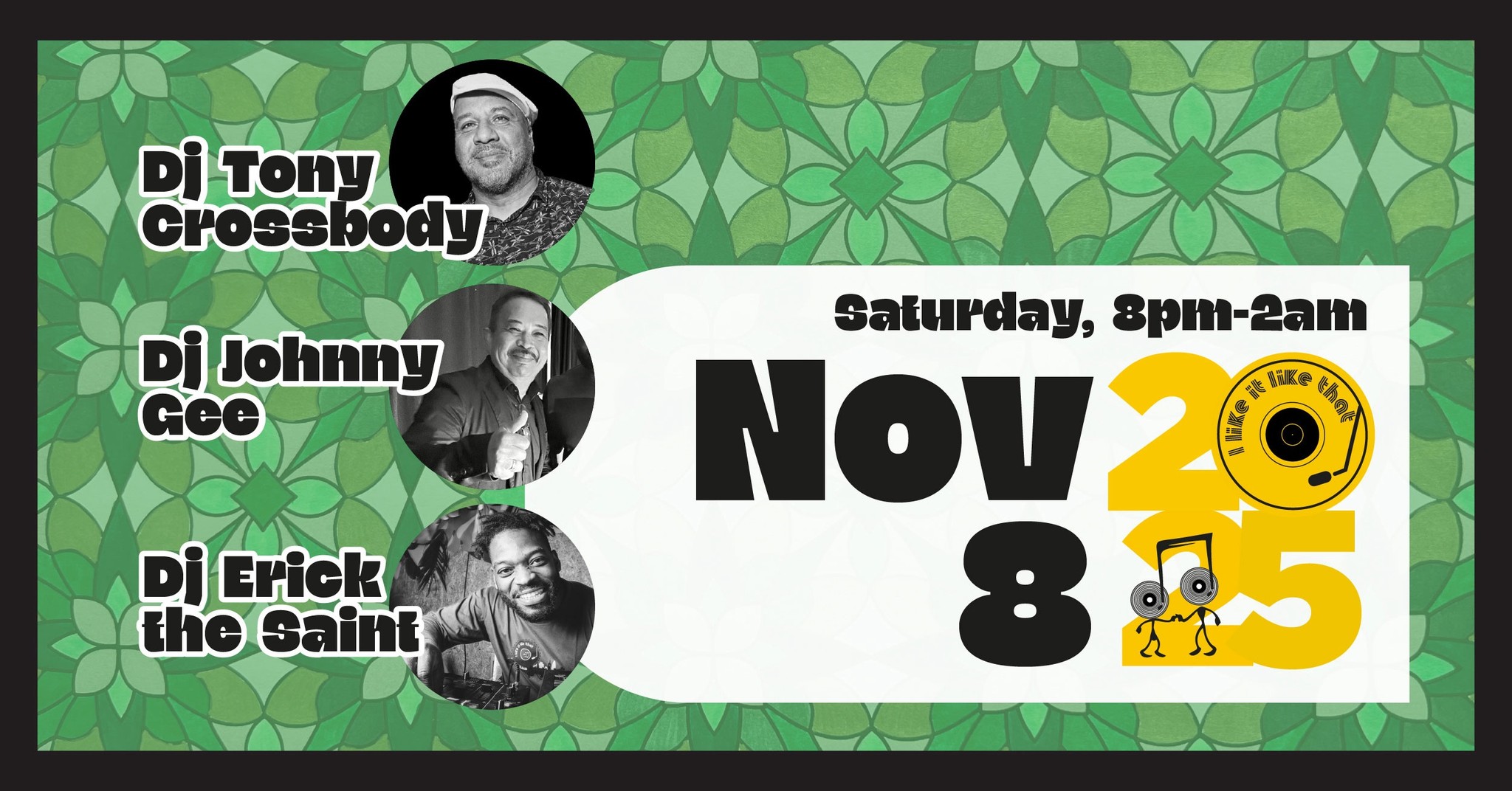 ILILT vol.40 with Dj Tony Crossbody, Johnny Gee and Erick the Saint